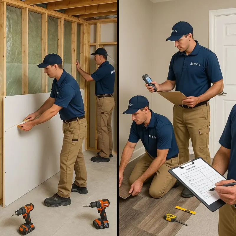 Repairs and Reconstruction process in Glendale, AZ